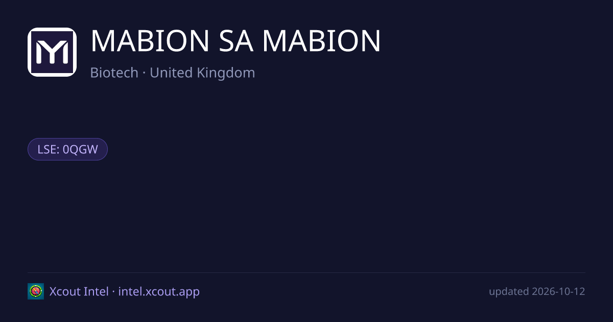 MABION SA MABION — share card preview