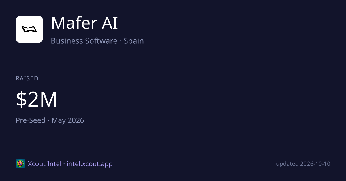 Mafer AI — share card preview