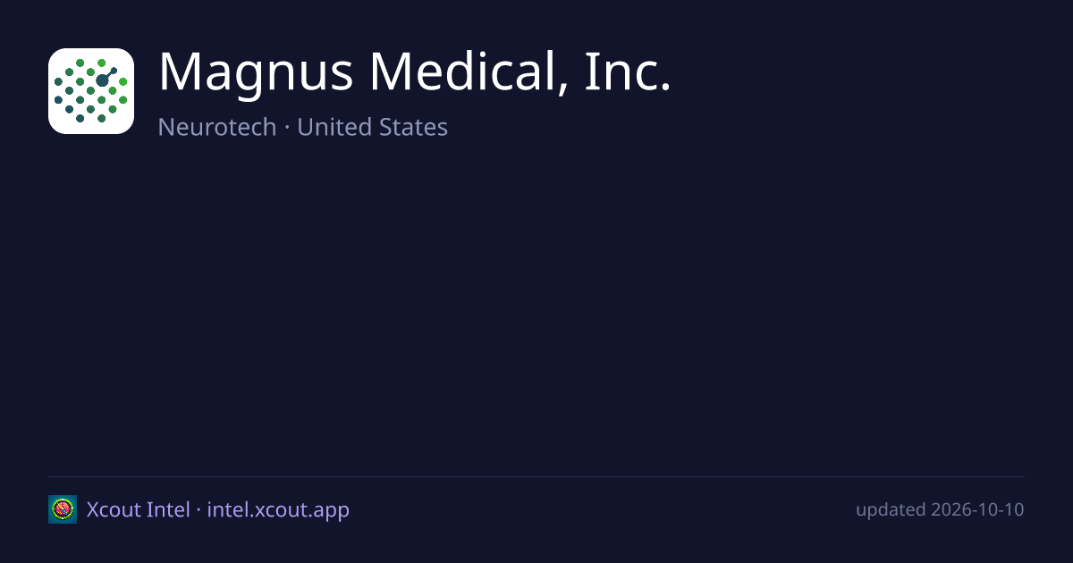 Magnus Medical, Inc. — share card preview