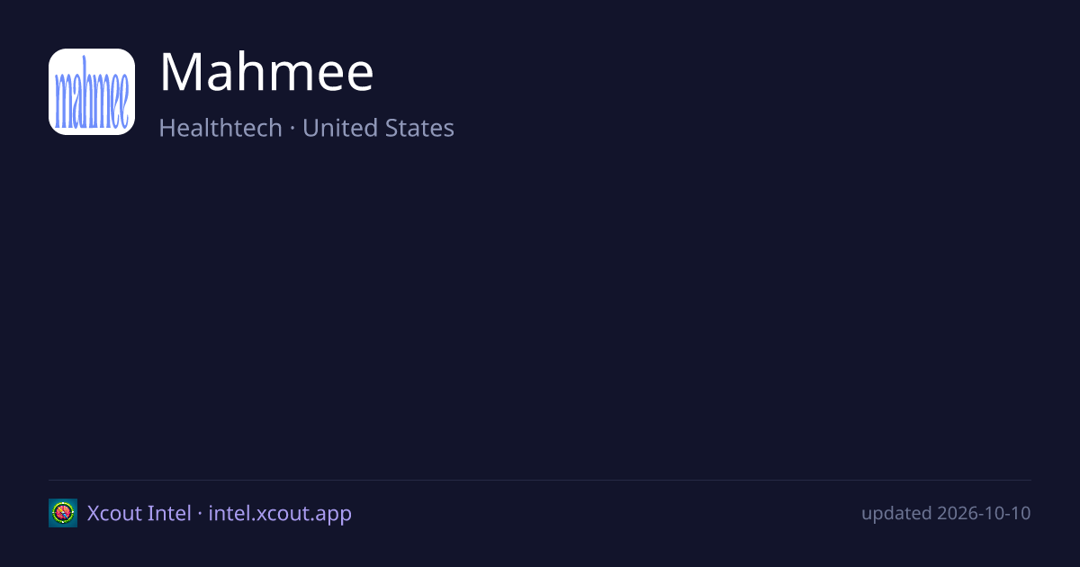 Mahmee — share card preview