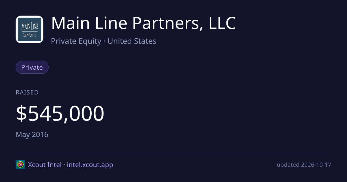 Main Line Partners, LLC — share card preview