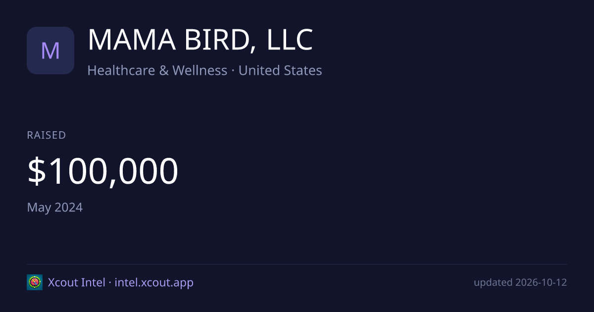 MAMA BIRD, LLC — share card preview