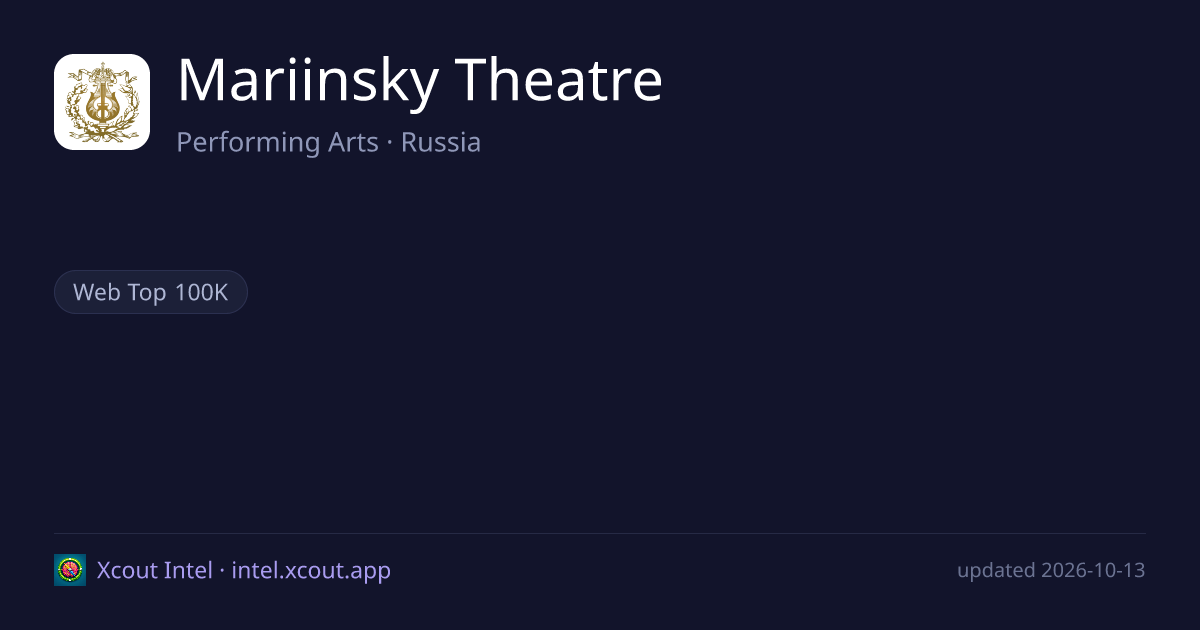 Mariinsky Theatre — share card preview