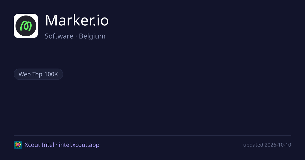 Marker.io — share card preview