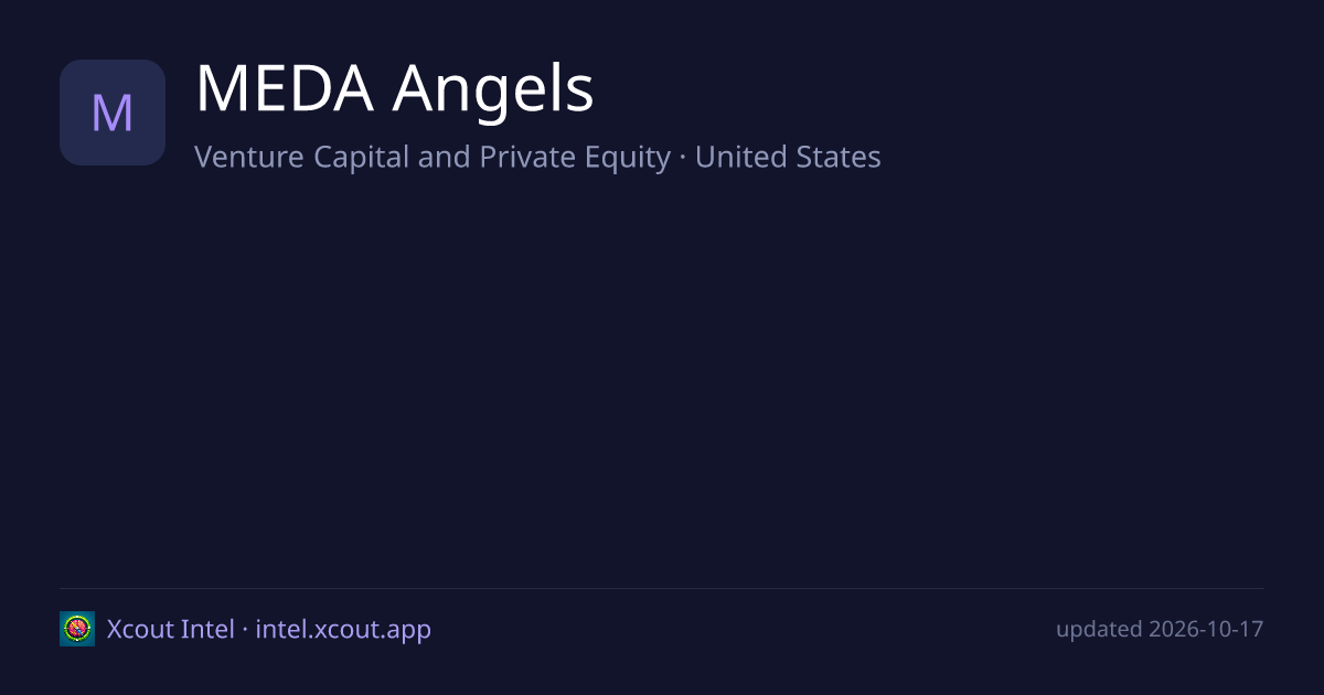 MEDA Angels — share card preview