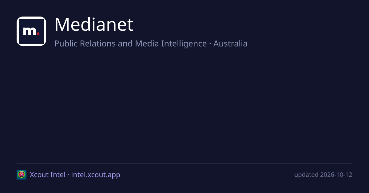 Medianet — share card preview