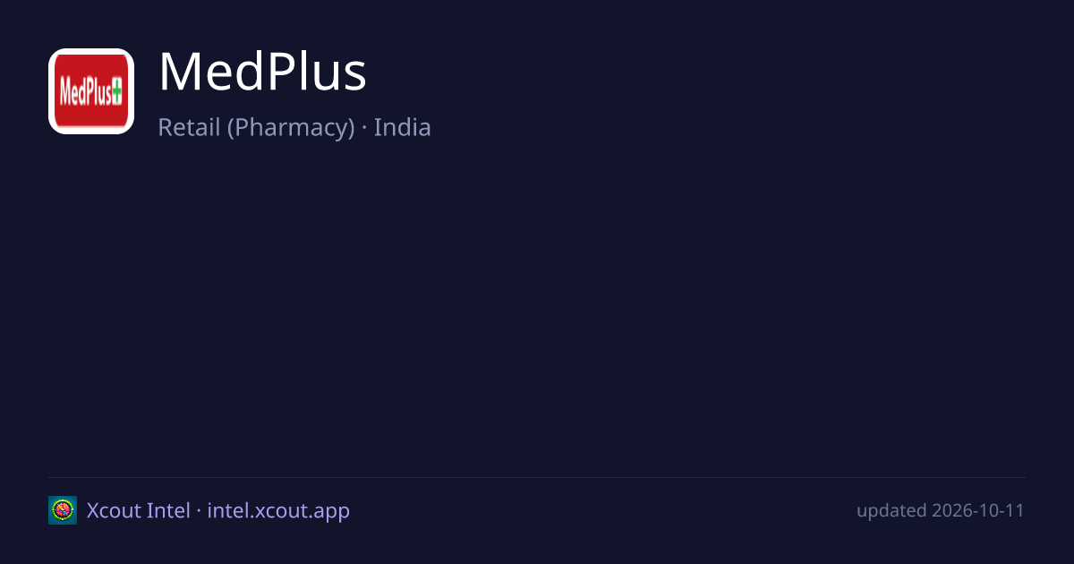MedPlus — share card preview