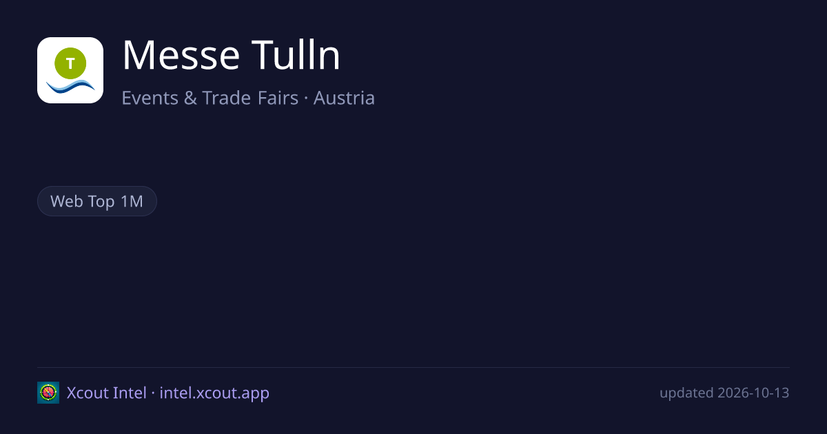 Messe Tulln — share card preview