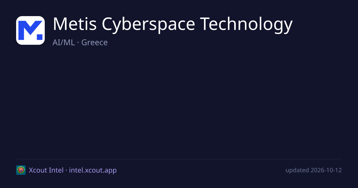 Metis Cyberspace Technology — share card preview