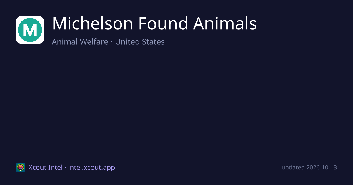 Michelson Found Animals — share card preview