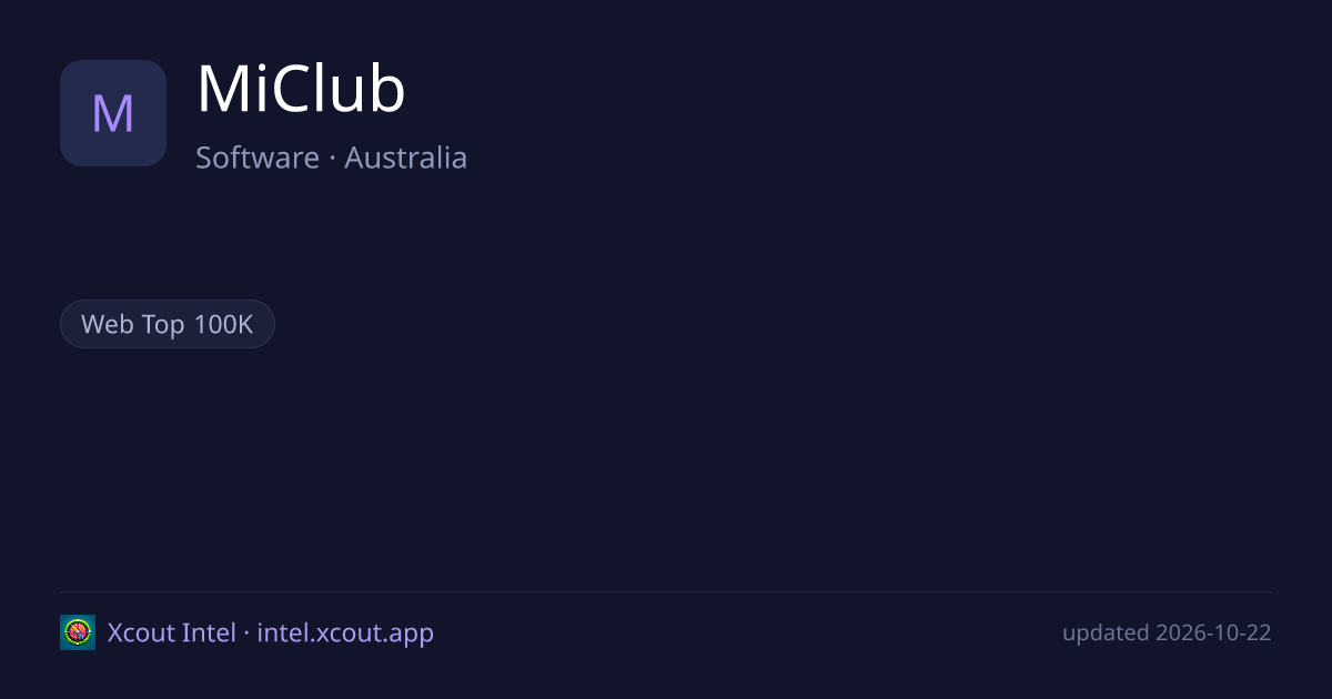 MiClub — share card preview