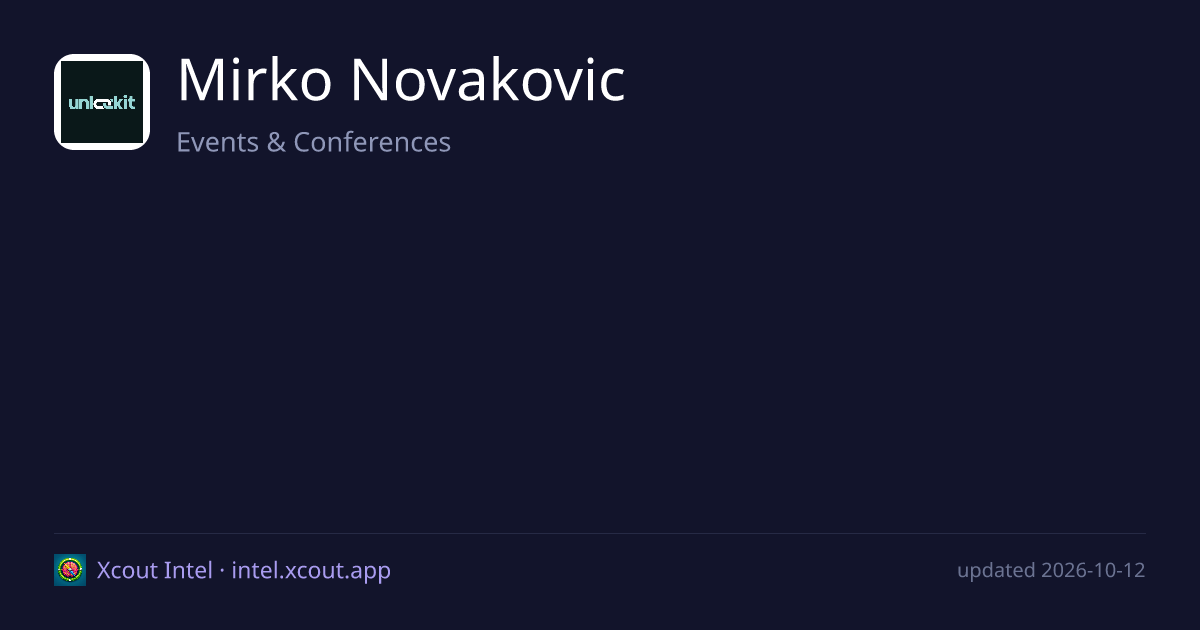 Mirko Novakovic — share card preview