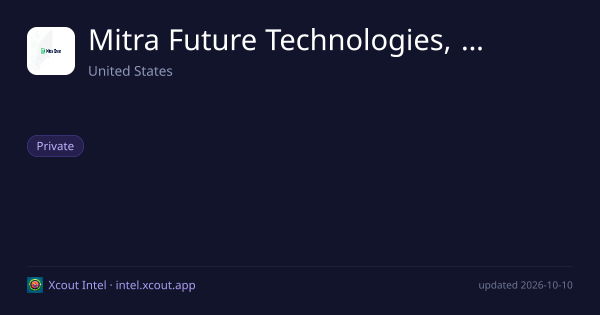 Mitra Future Technologies, Inc. — share card preview