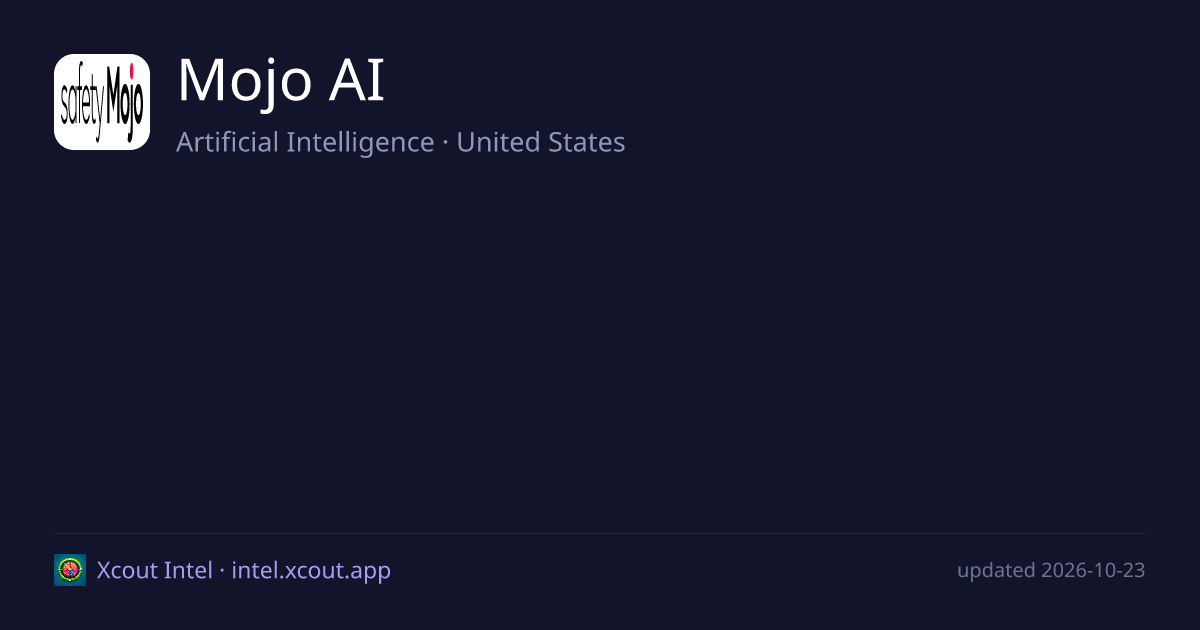Mojo AI — share card preview