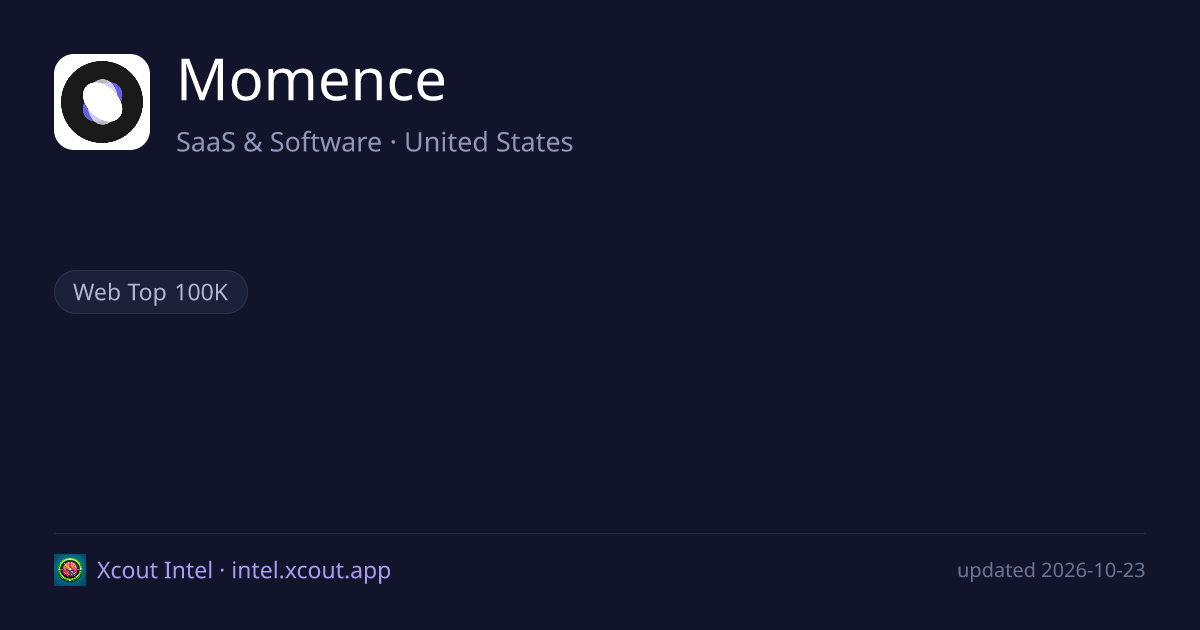 Momence — share card preview