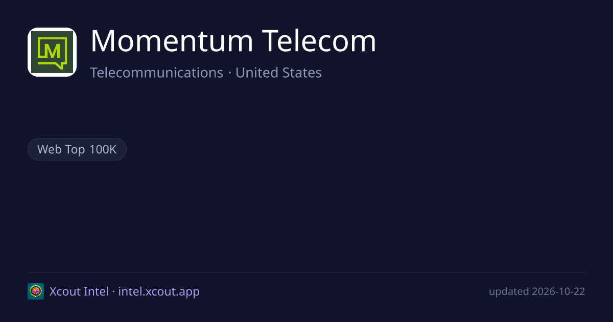 Momentum Telecom — share card preview