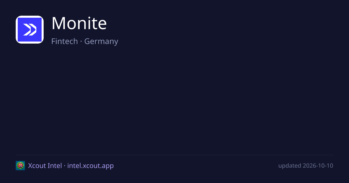 Monite — share card preview