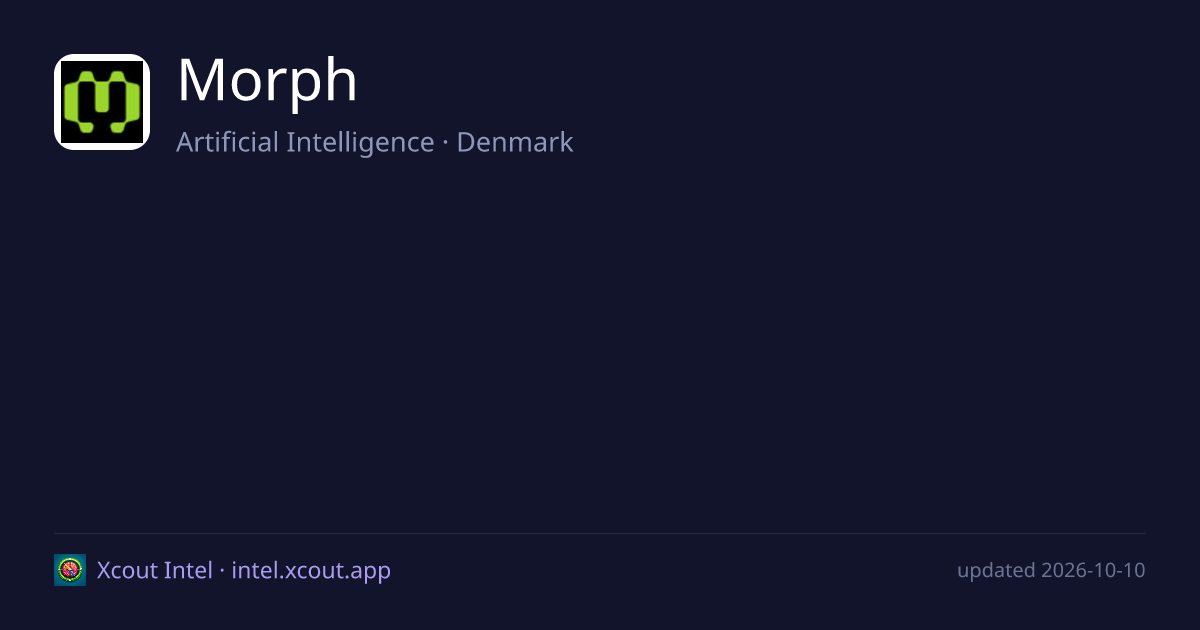 Morph — share card preview
