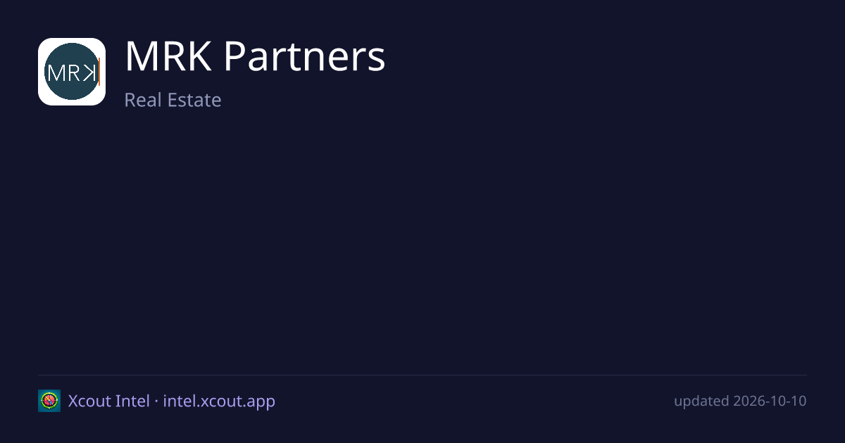 MRK Partners — share card preview