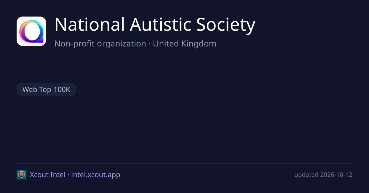 National Autistic Society — share card preview