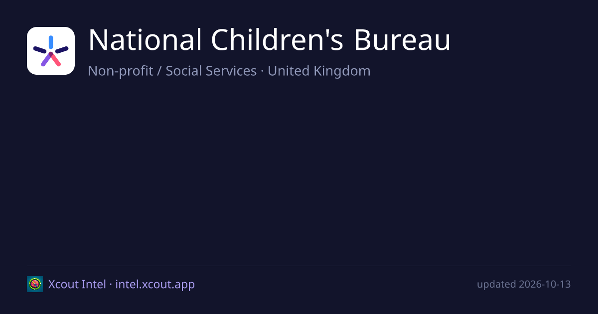 National Children's Bureau — share card preview