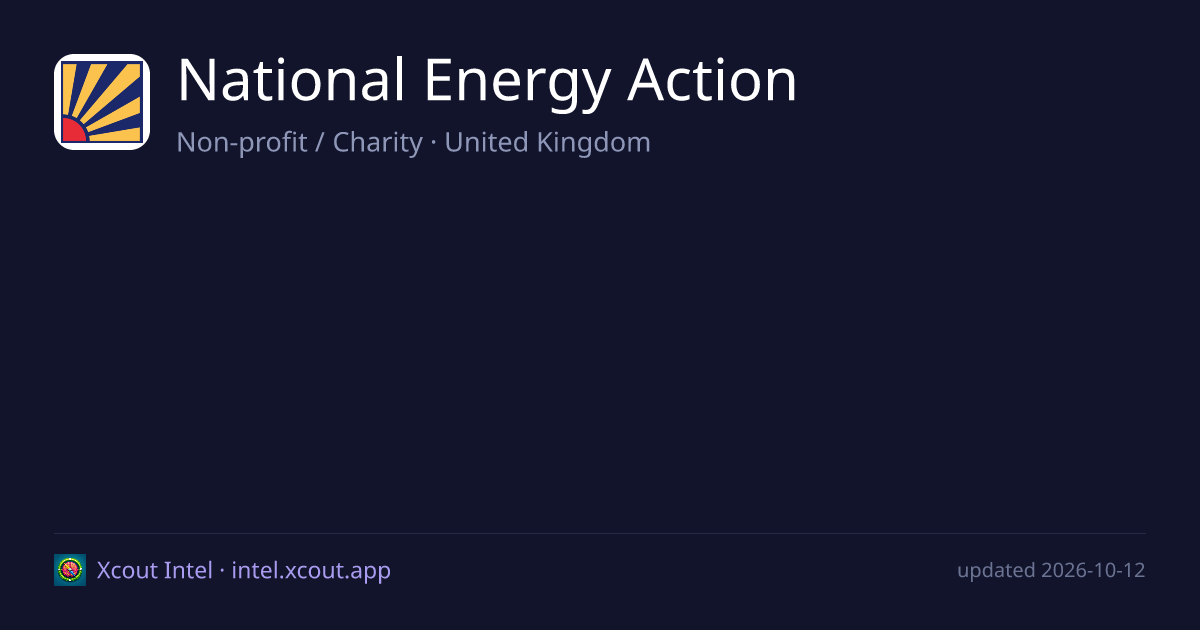 National Energy Action — share card preview