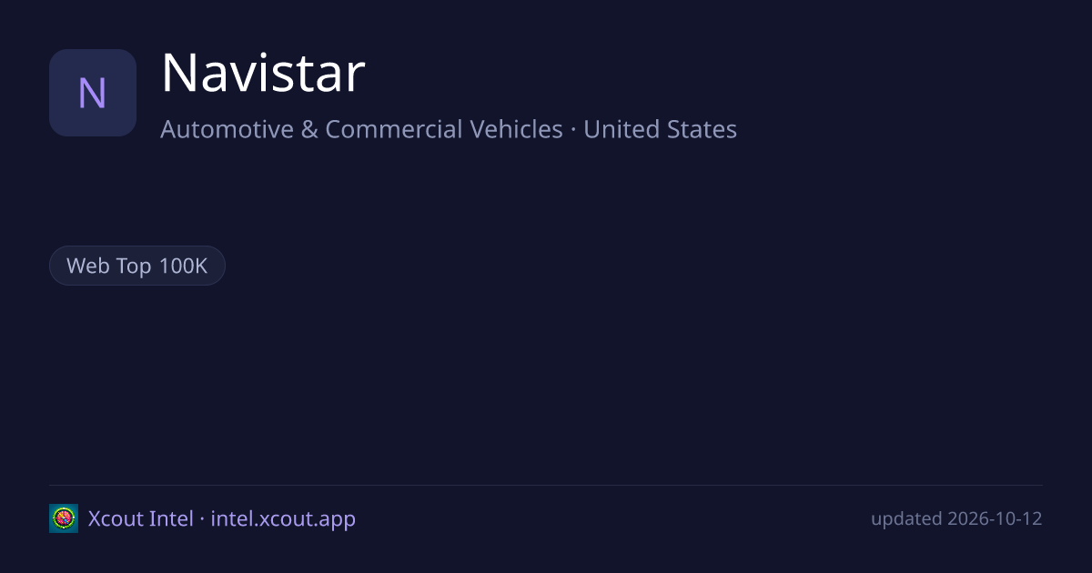 Navistar — share card preview