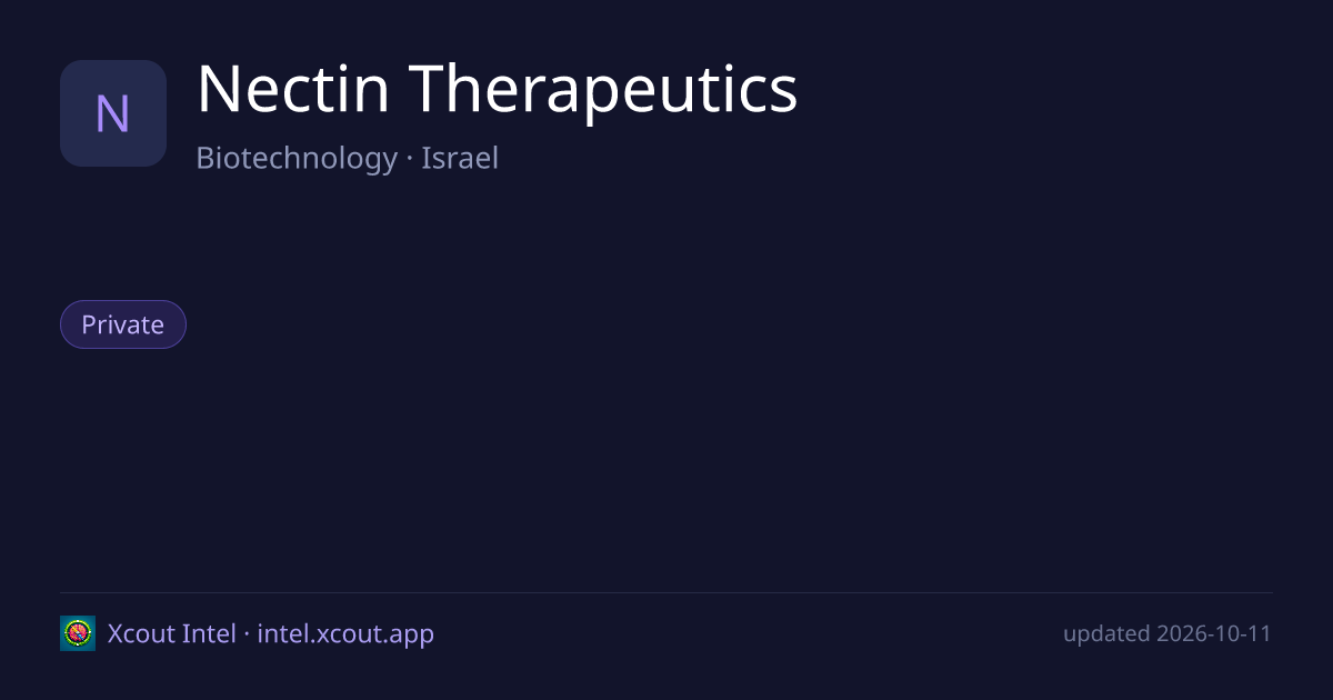 Nectin Therapeutics — share card preview