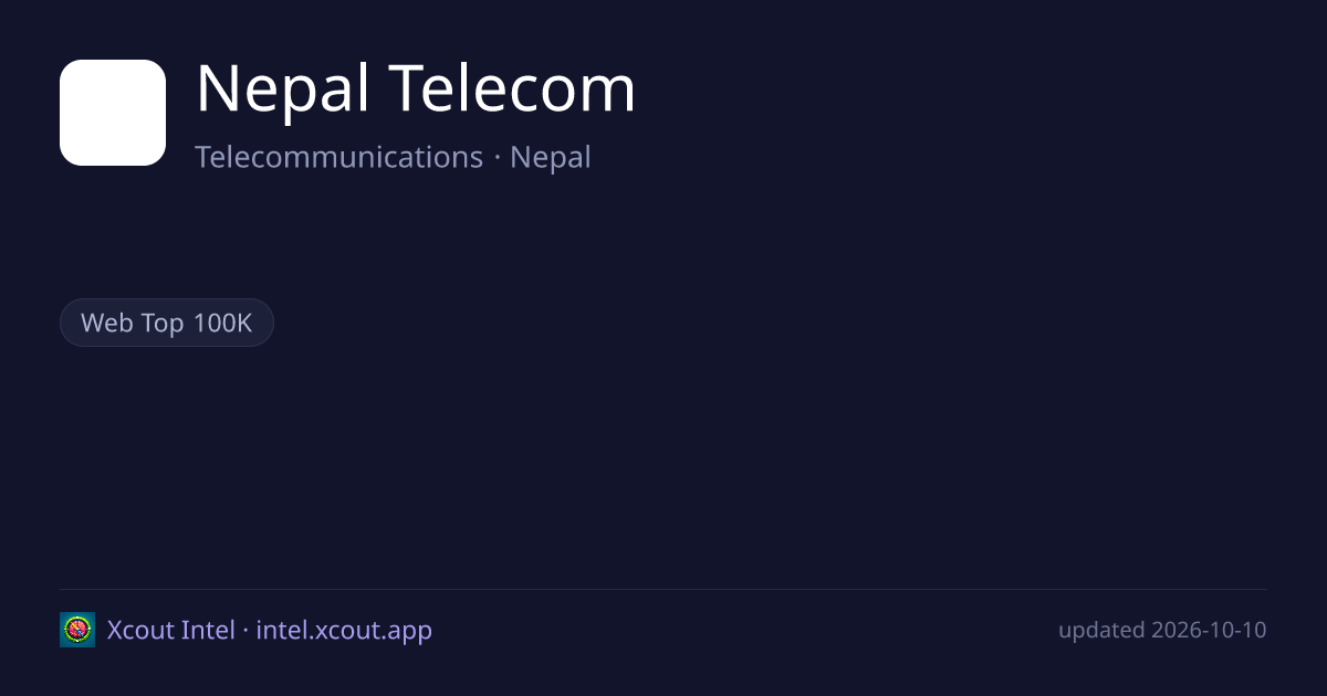 Nepal Telecom — share card preview