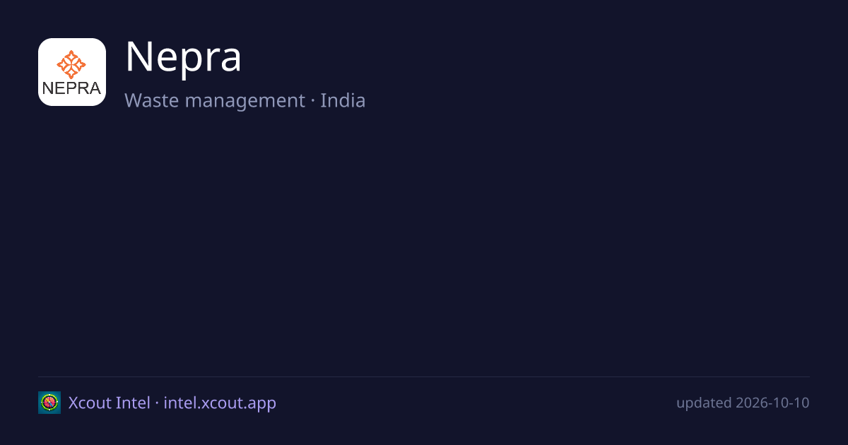 Nepra — share card preview