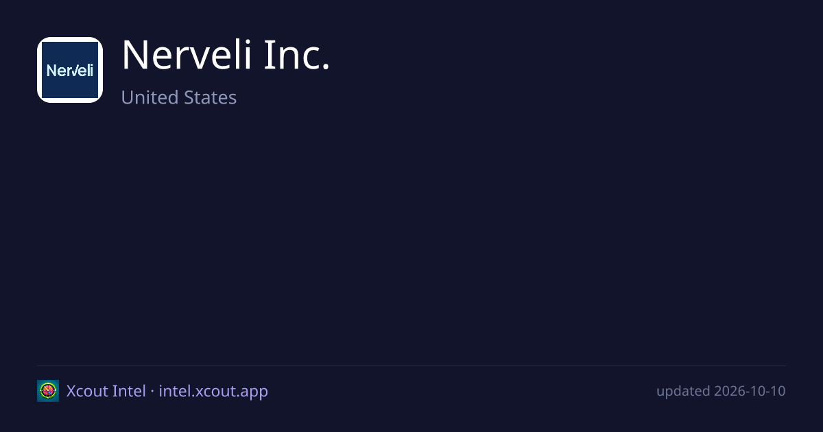 Nerveli Inc. — share card preview