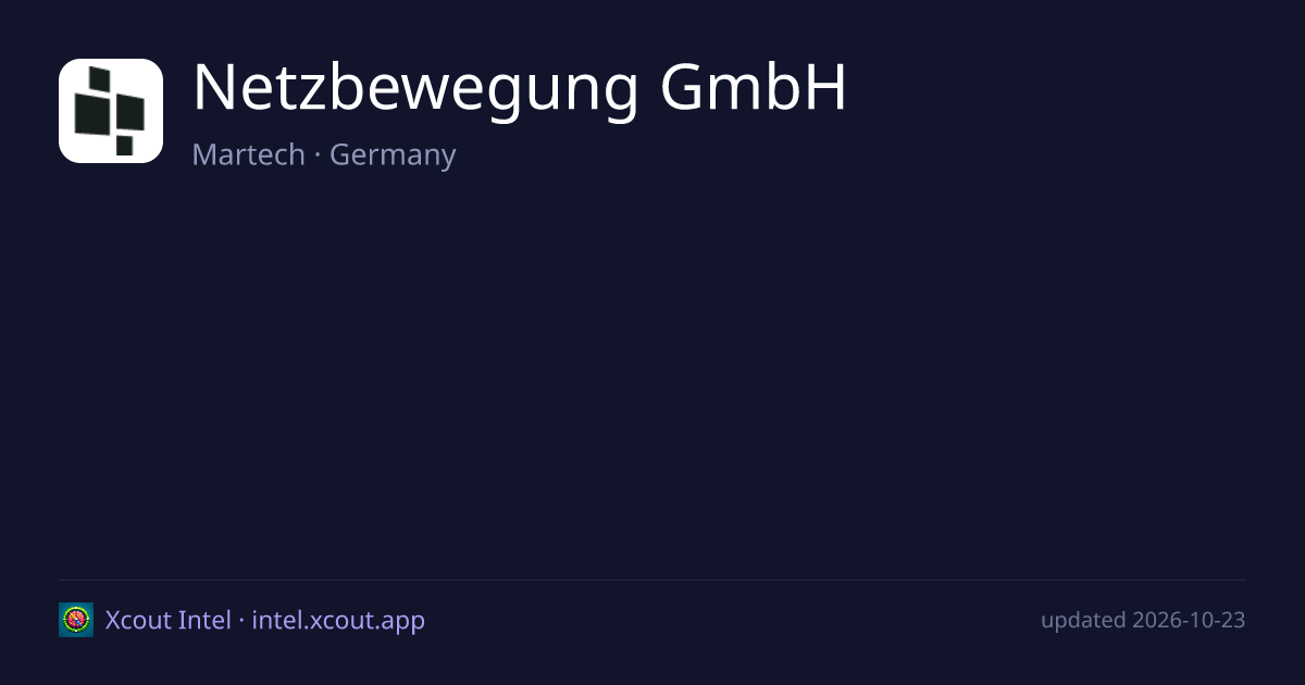 Netzbewegung GmbH — share card preview