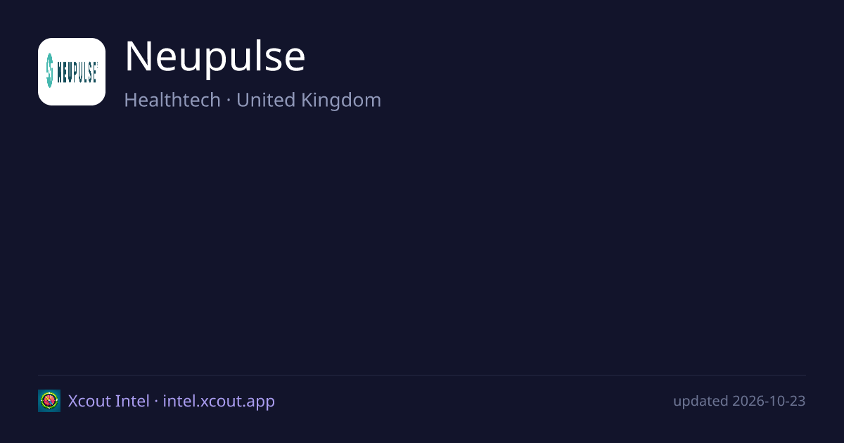 Neupulse — share card preview