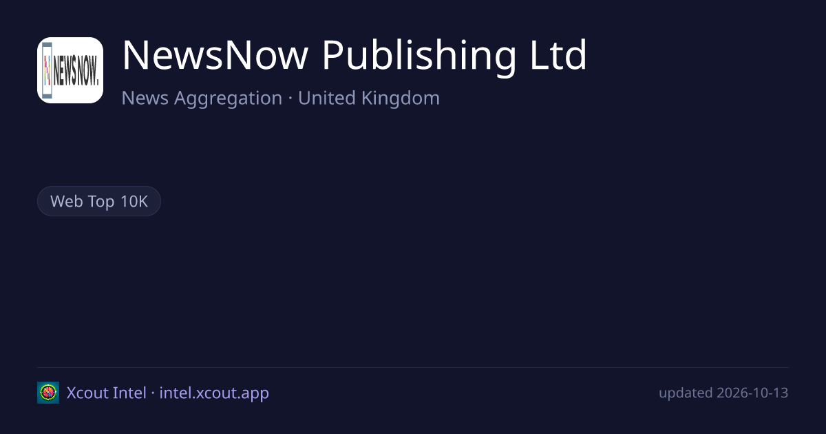 NewsNow Publishing Ltd — share card preview