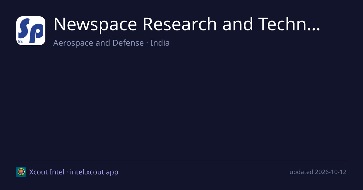 Newspace Research and Technologies — share card preview