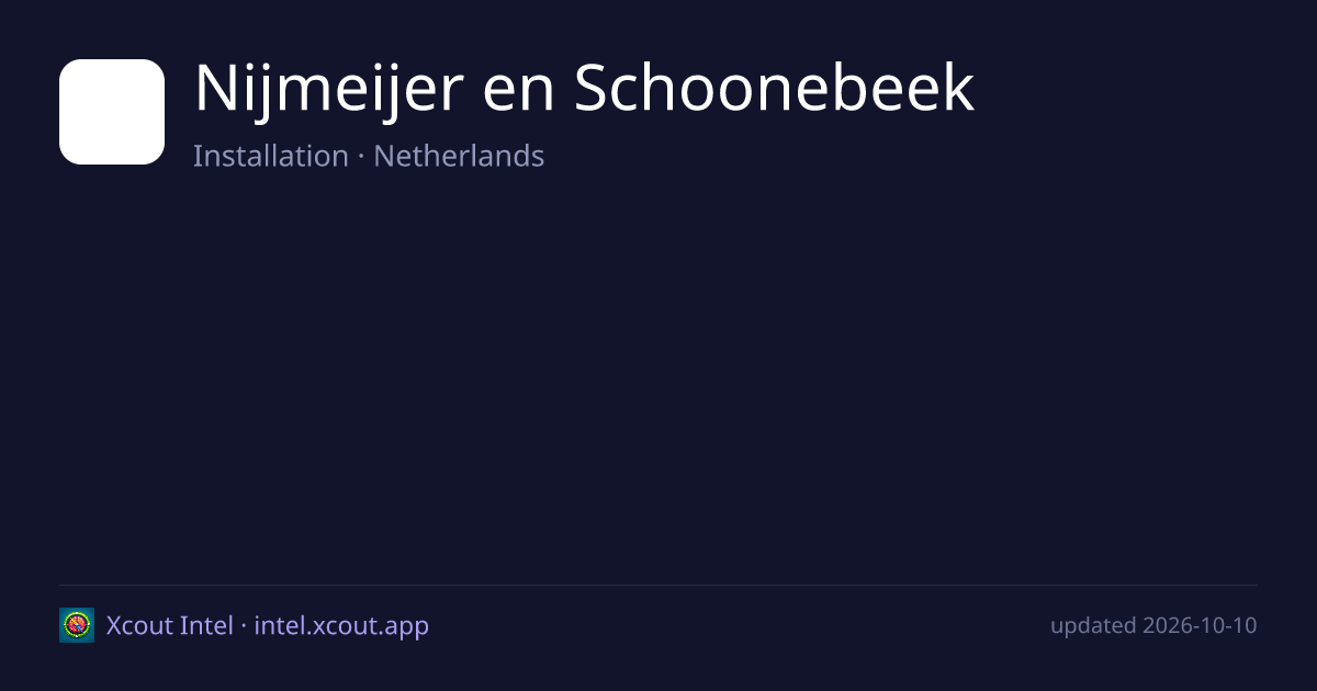 Nijmeijer en Schoonebeek — share card preview