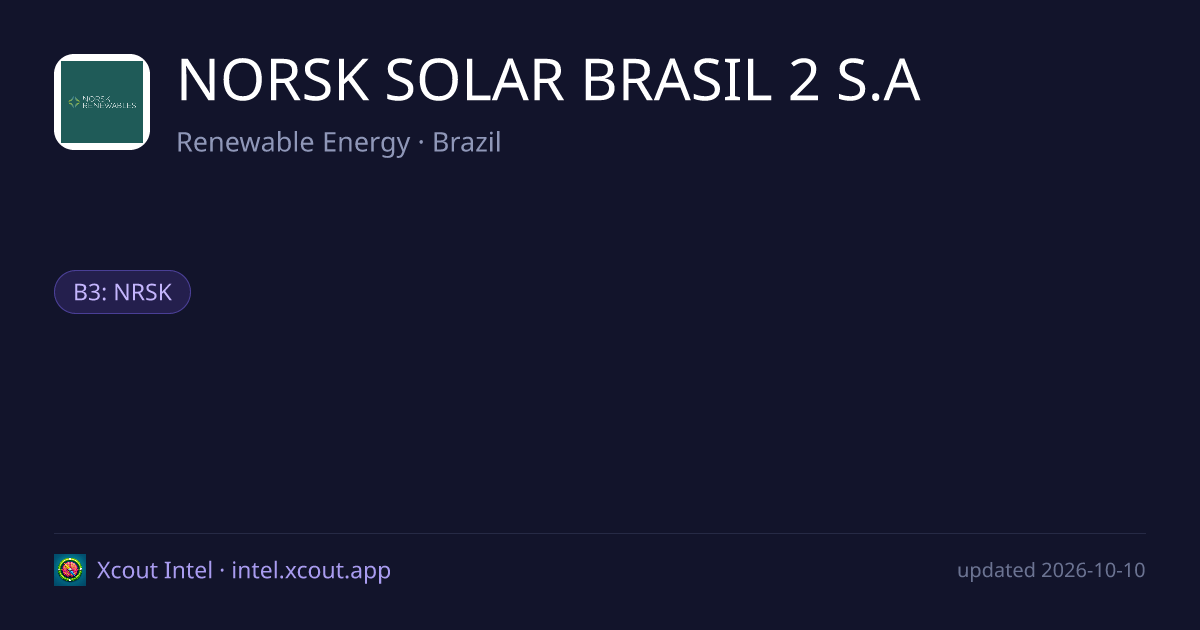 NORSK SOLAR BRASIL 2 S.A — share card preview