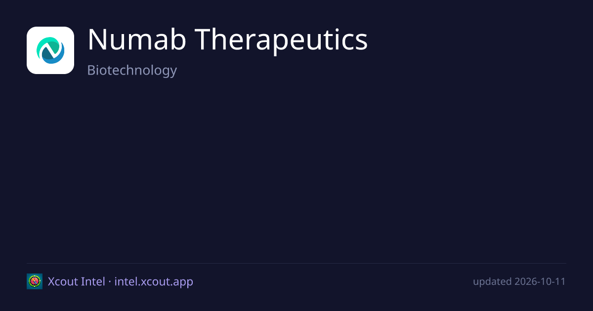 Numab Therapeutics — share card preview