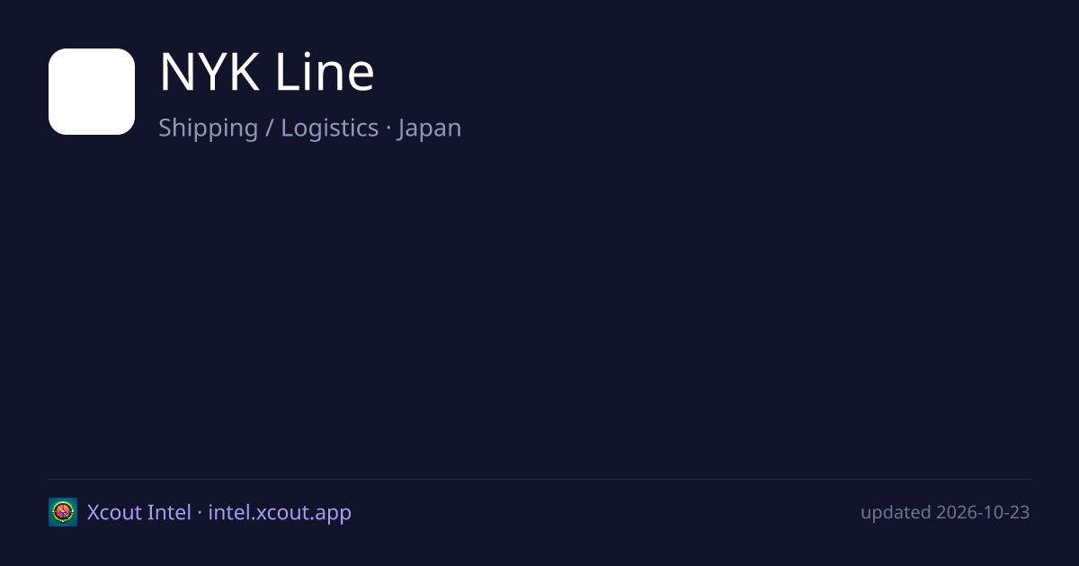 NYK Line — share card preview