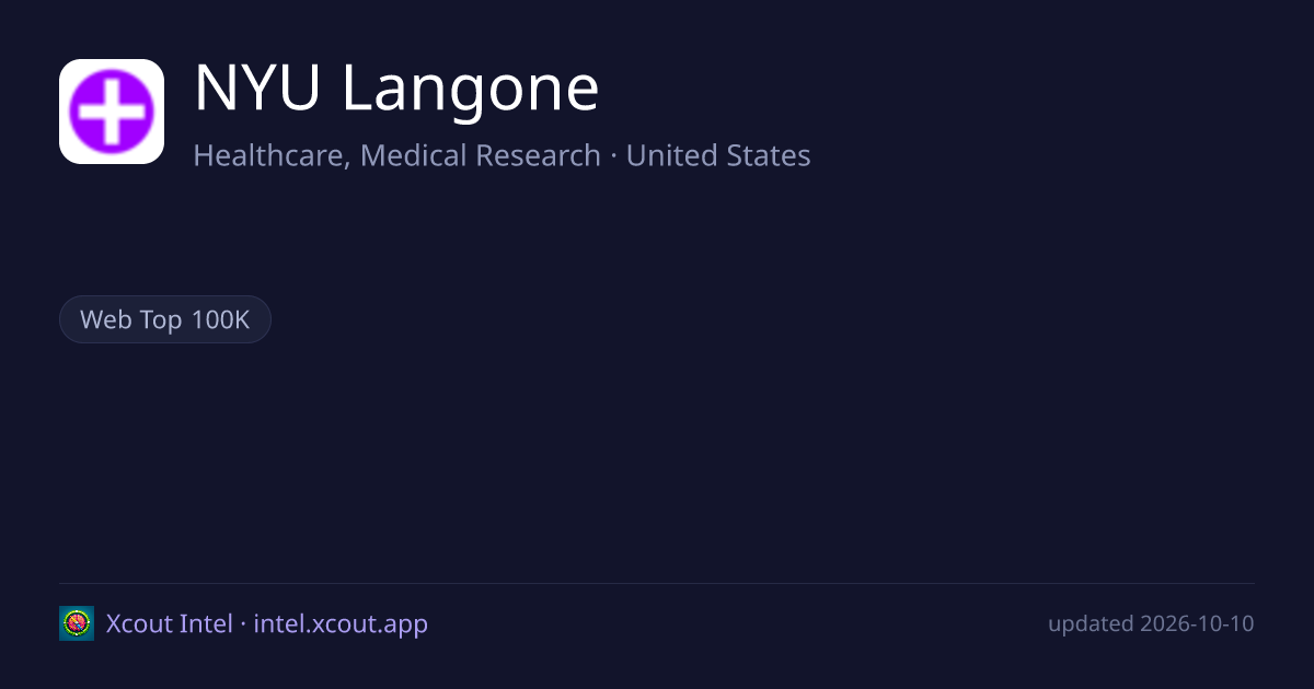 NYU Langone — share card preview