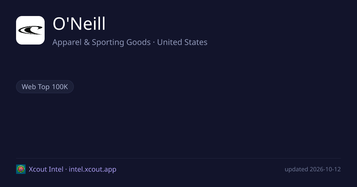 O'Neill — share card preview