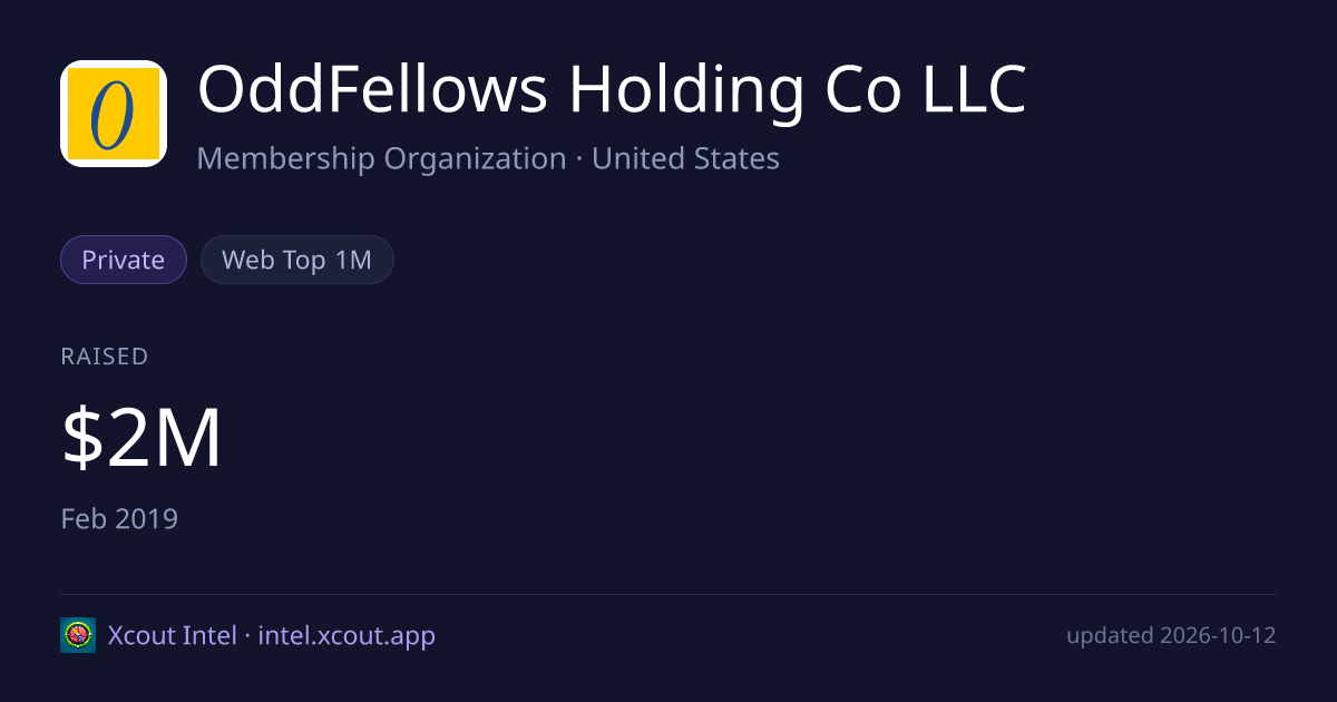 OddFellows Holding Co LLC — share card preview