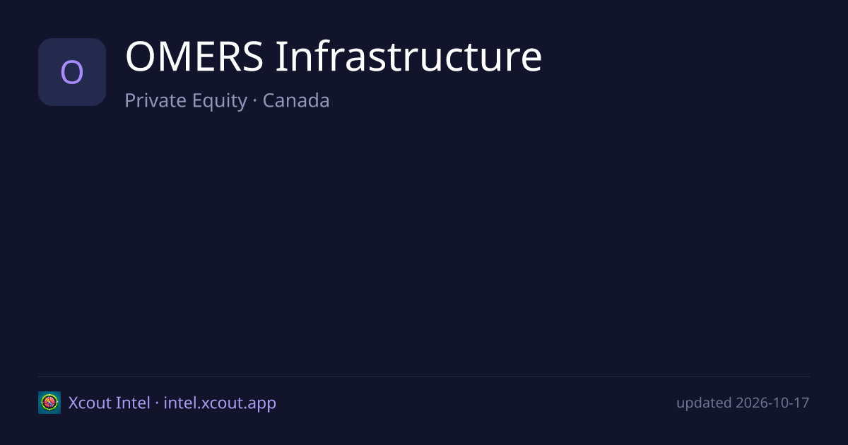 OMERS Infrastructure — share card preview