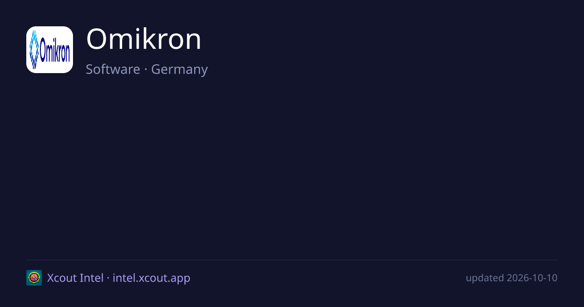 Omikron — share card preview
