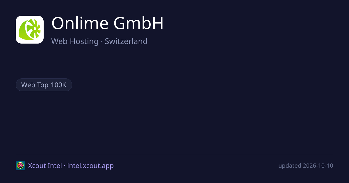 Onlime GmbH — share card preview