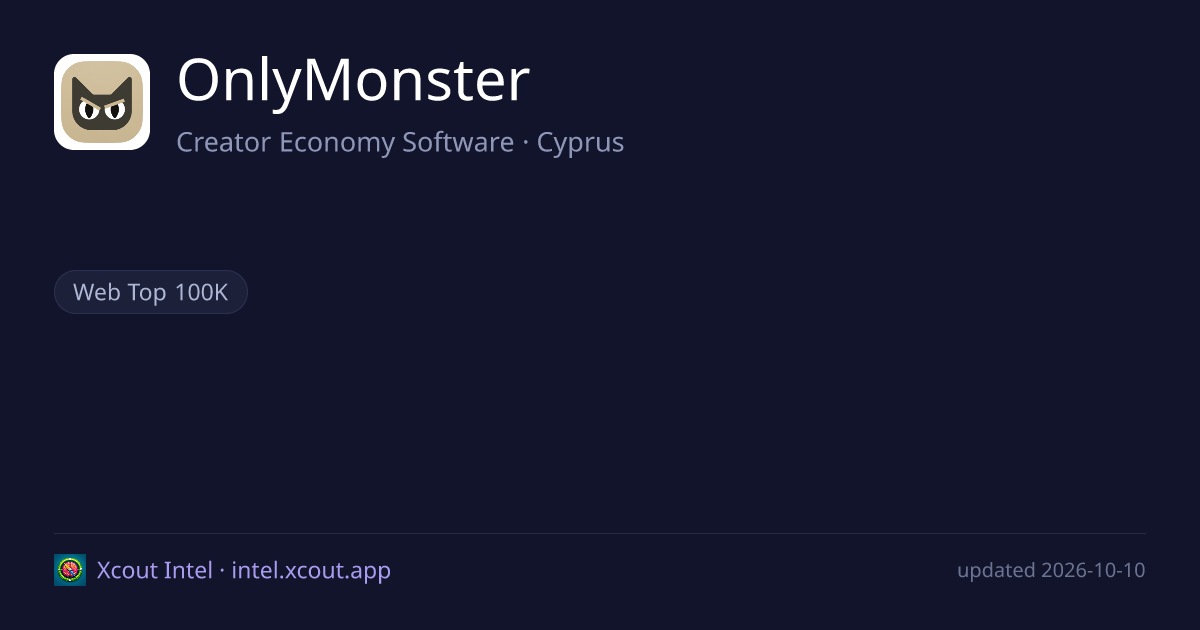 OnlyMonster — share card preview