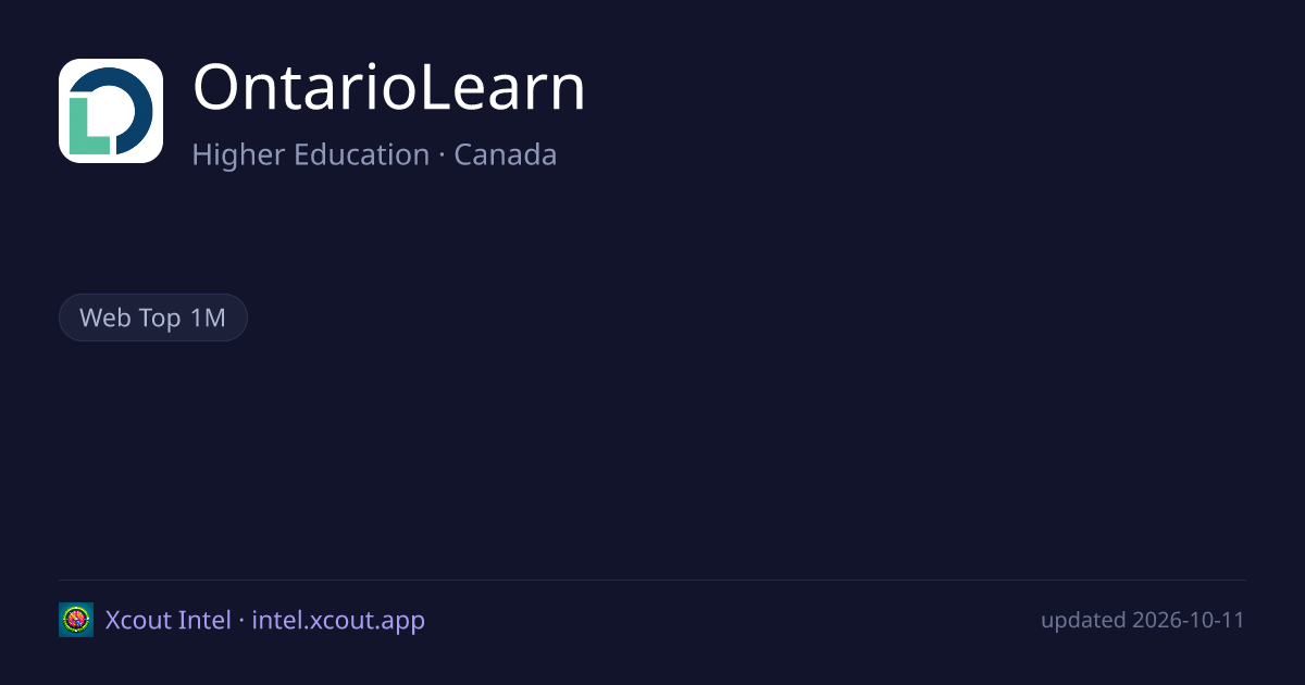 OntarioLearn — share card preview