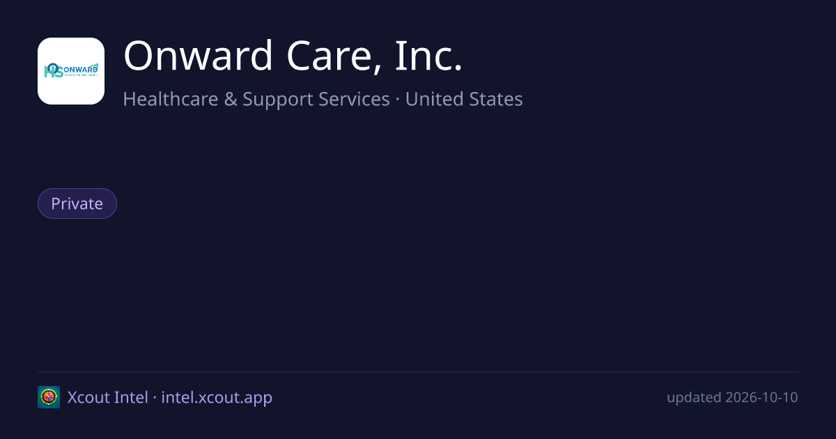 Onward Care, Inc. — share card preview