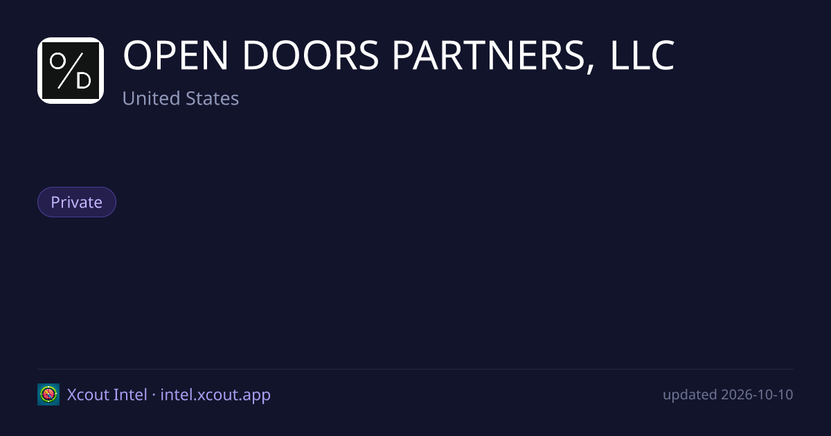 OPEN DOORS PARTNERS, LLC — share card preview