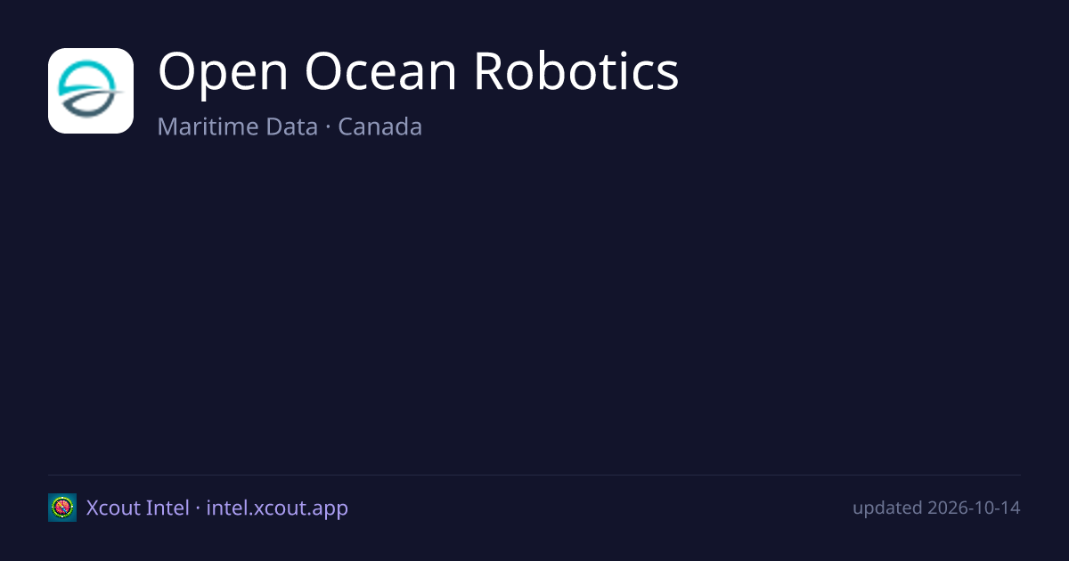 Open Ocean Robotics — share card preview